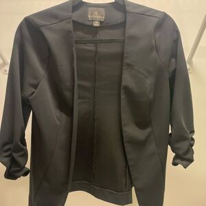 Worthington Black Blazer- 3/4 sleeve